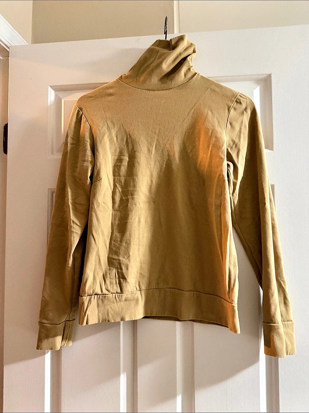 Gap Turtleneck Top in Brown Size Medium